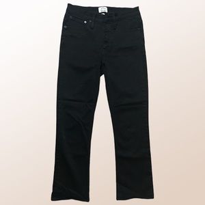 J. Crew Billie Demi Boot Crop Jeans Black